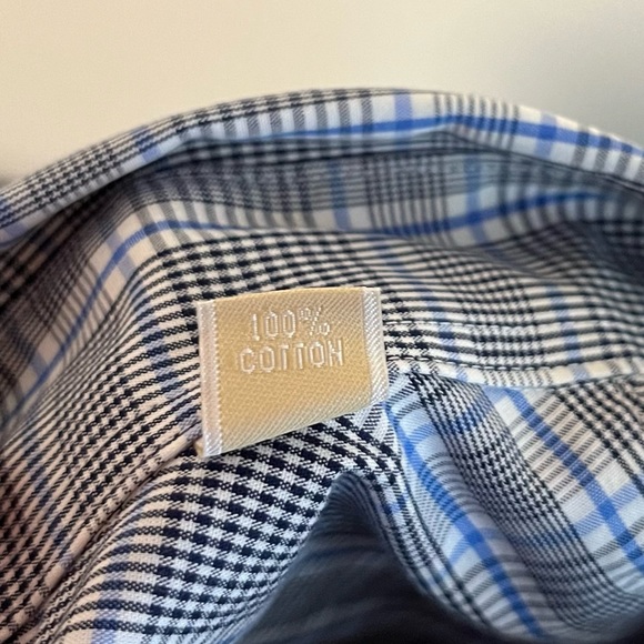 Michael Michael Kors Prince if Whales Check Plaid Button Up Shirt | Regular Fit - Picture 10 of 14
